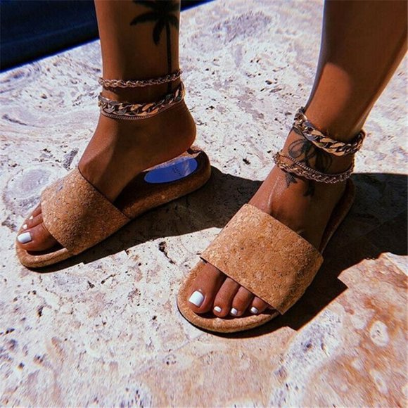 Jewelry - New 3-Layer Gold Chain Link Anklet